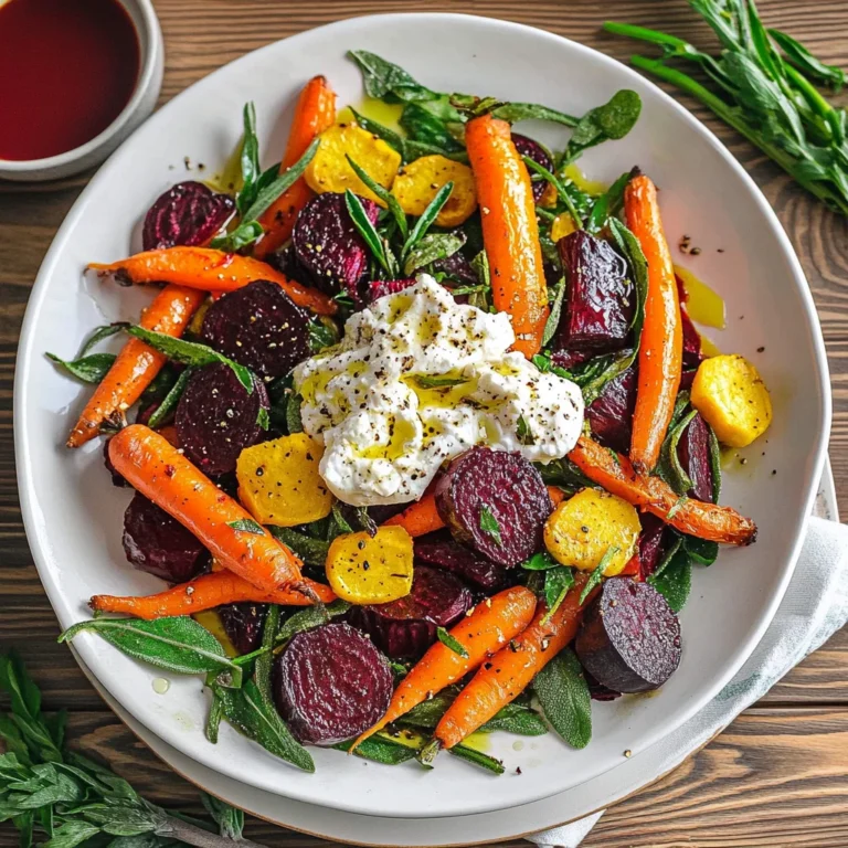 Roasted Beets and Carrots Salad with Burrata: Irresistibl…