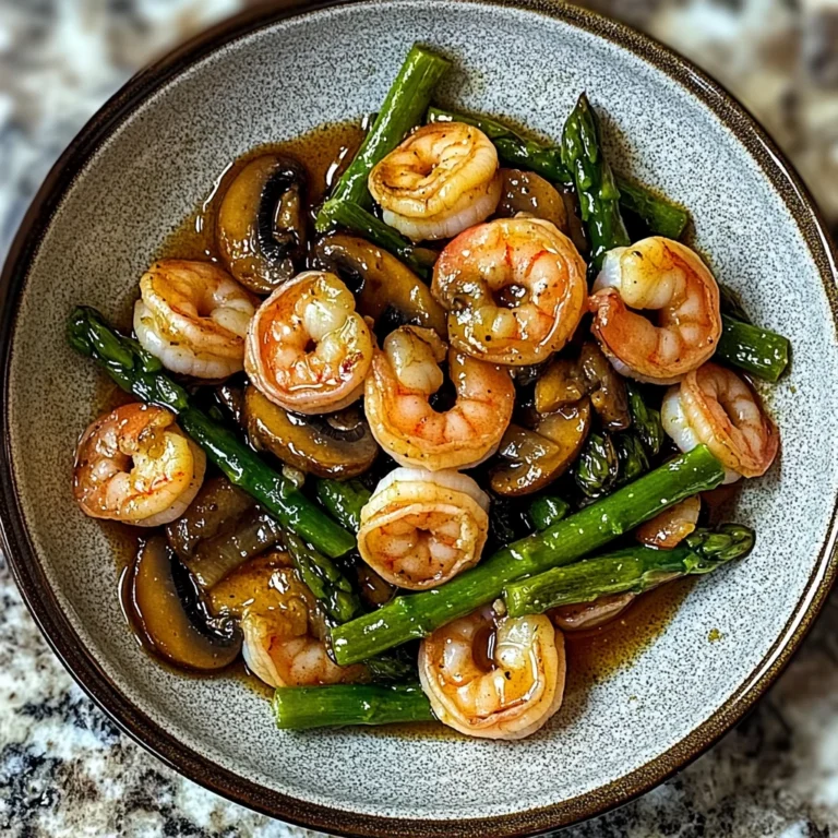 Shrimp and Asparagus Stir-Fry with Mushrooms: An Amazing …