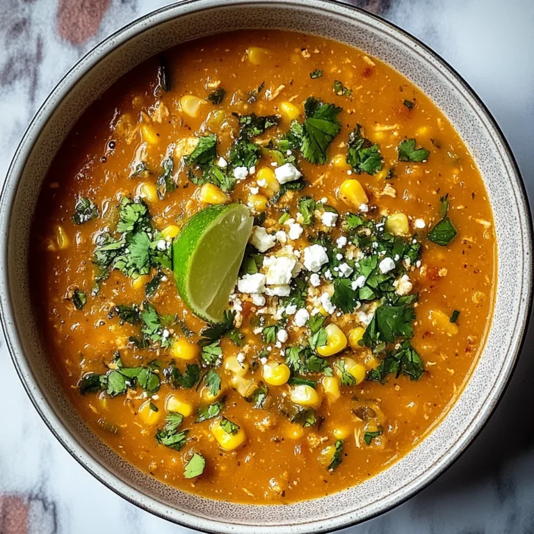 Street Corn Chicken Chili Recipe: Cozy Comfort in a Bowl