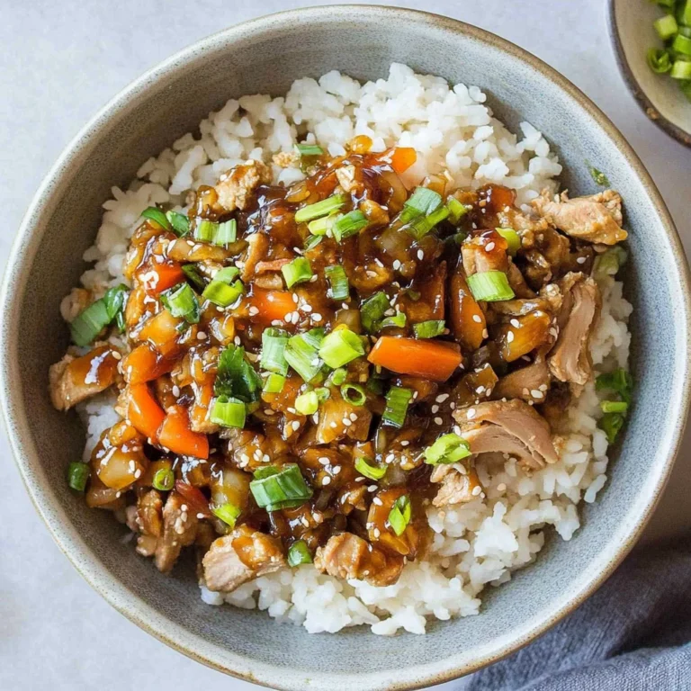 Teriyaki Turkey Rice Bowl: Deliciously Quick Dinner Delight