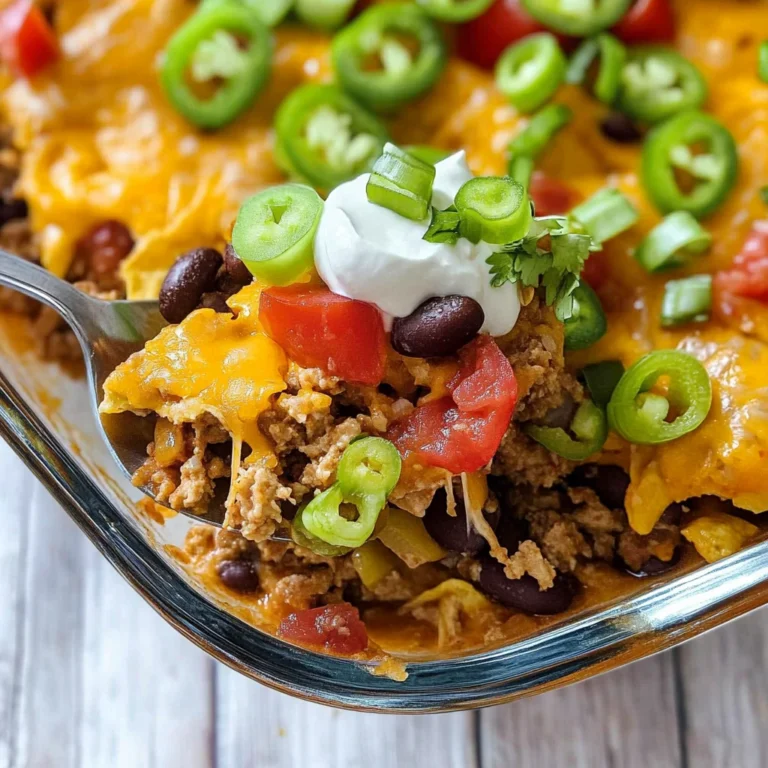 Walking Taco Casserole Recipe: Comfort in Every Crunch