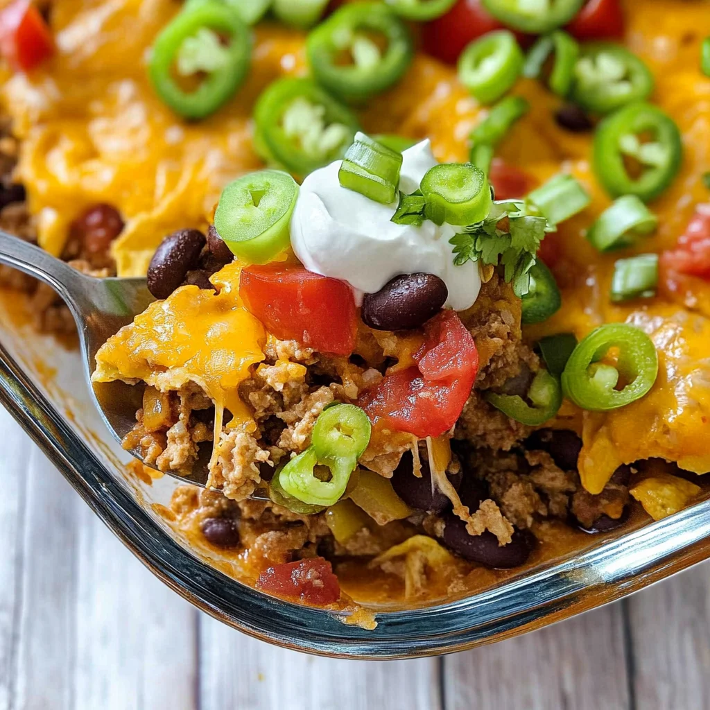 Walking Taco Casserole Recipe: Comfort in Every Crunch