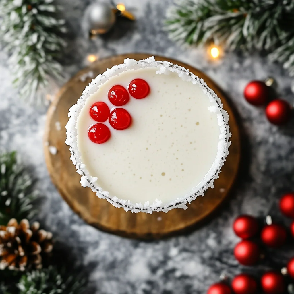 White Christmas Margarita: A Festive Delight to Sip