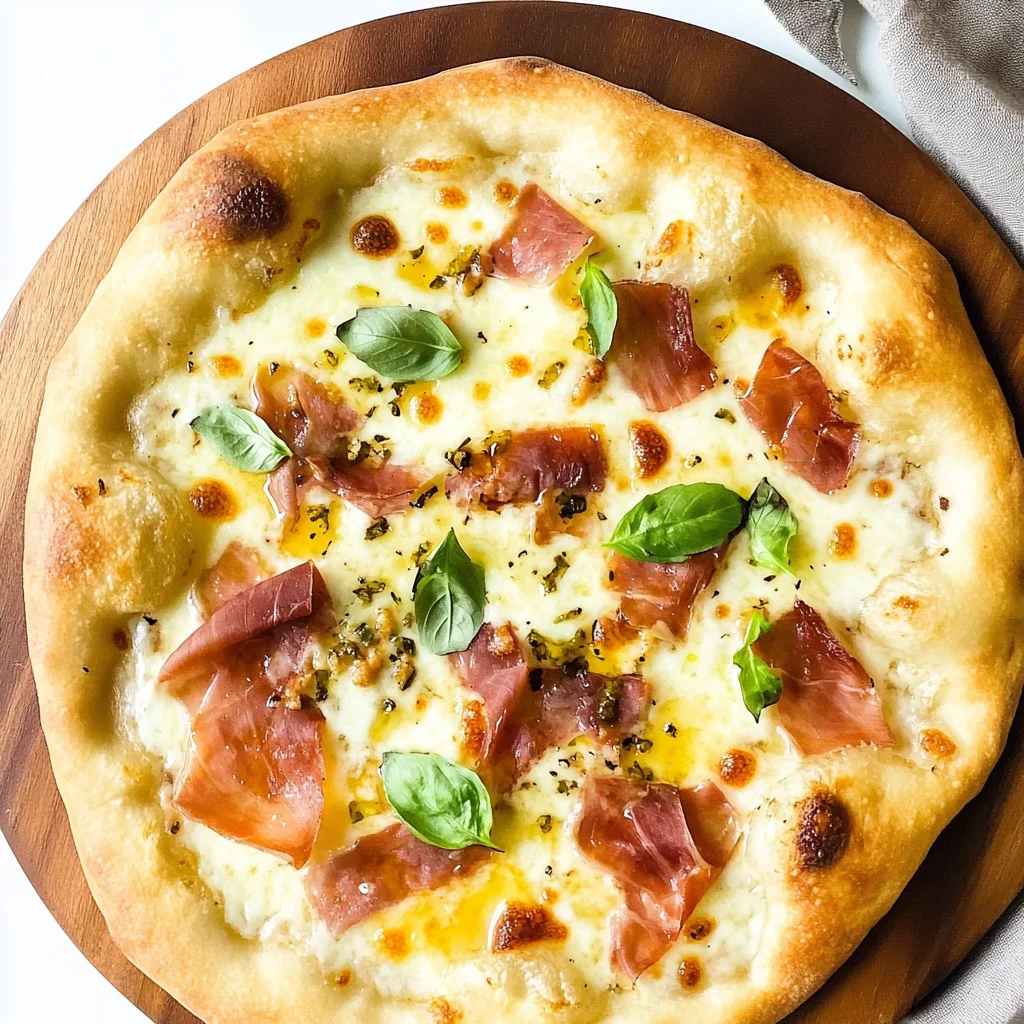 White Pizza with Prosciutto & Hot Honey: A Flavor Explosion