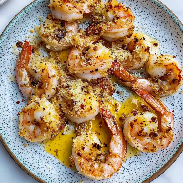 Air Fryer Garlic Parmesan Shrimp: Quick and Crunchy Delight