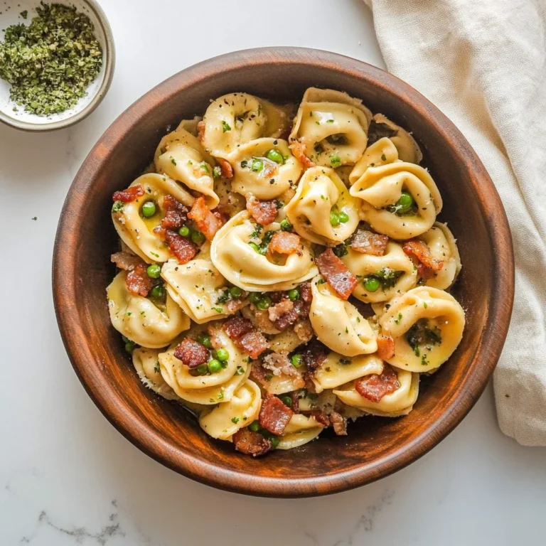 Bacon Cream Cheese Tortellini: A Deliciously Indulgent Dish