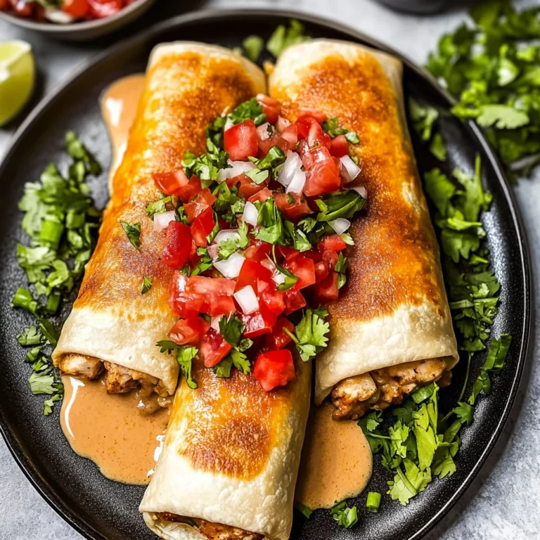 Baked Chicken Chimichanga: Crispy and Cheesy Delight