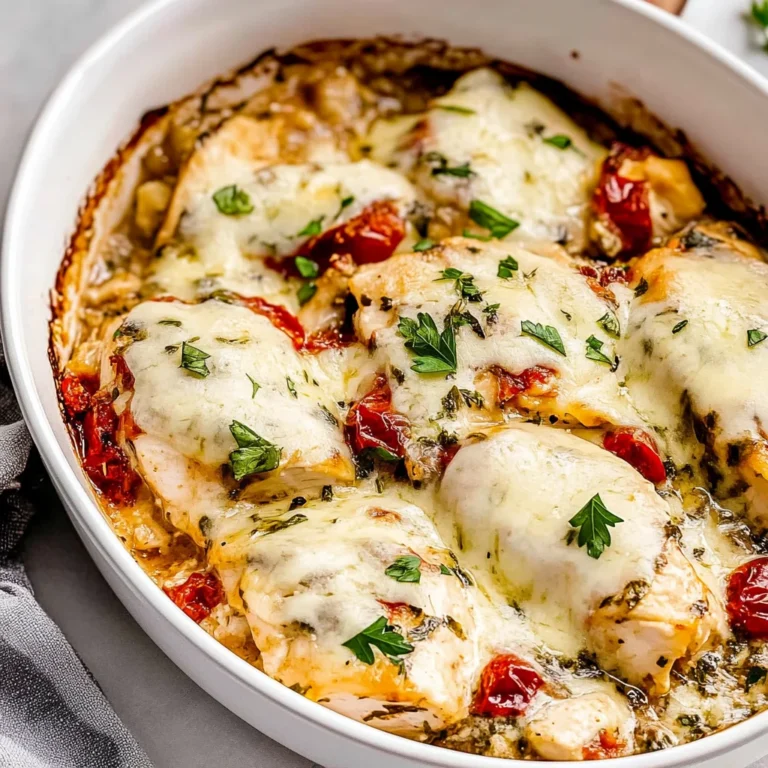 Baked Tuscan Chicken Casserole: Cozy Comfort Food Bliss