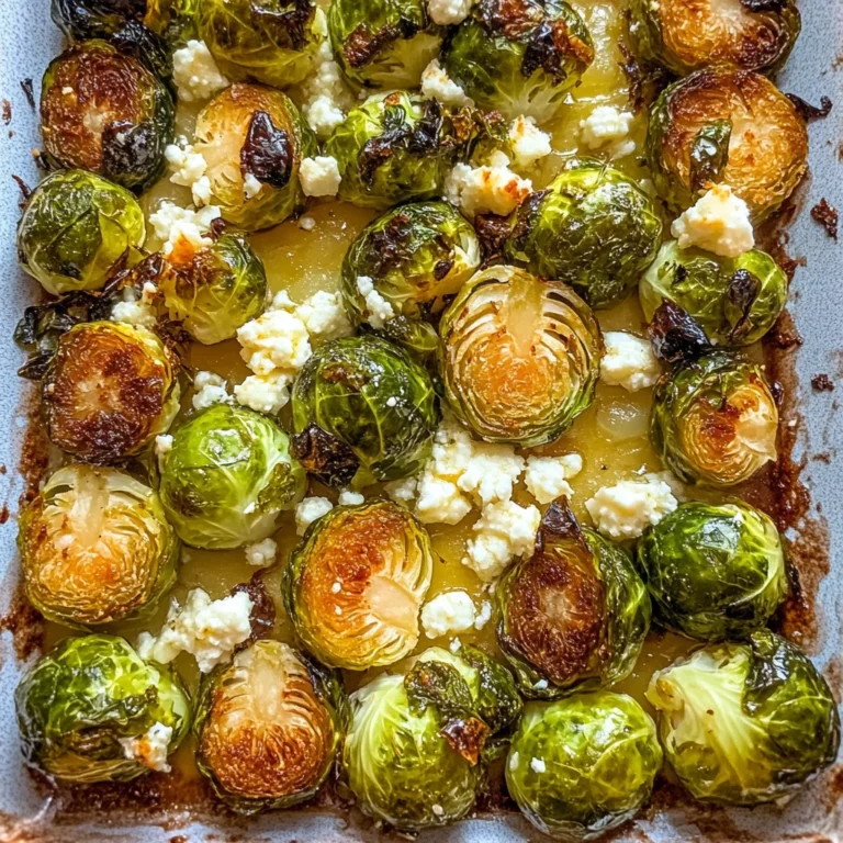 Brussels Sprouts with Feta: Irresistibly Delicious Treat