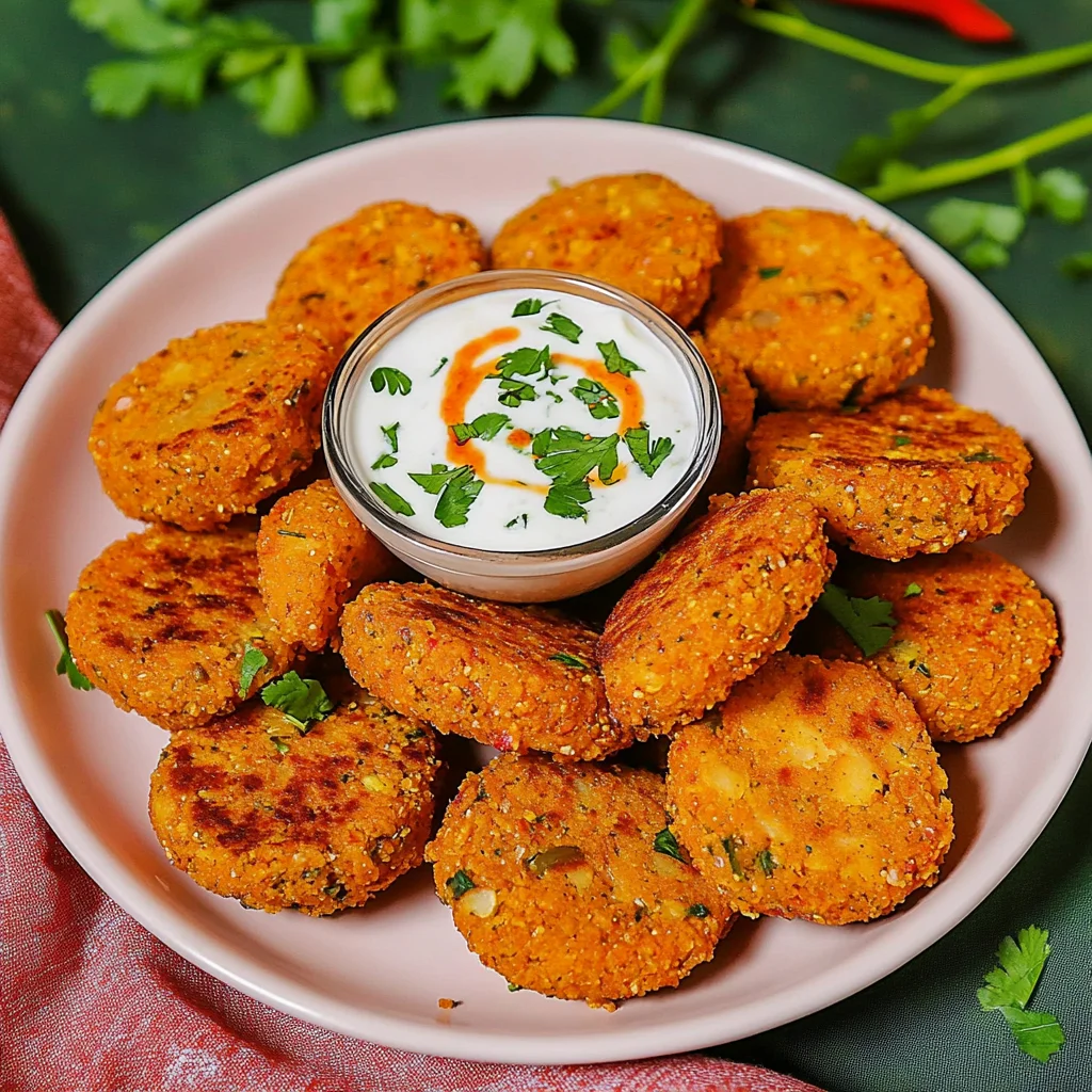 CRISPY SWEET POTATO & RED LENTIL PATTIES That Delight!
