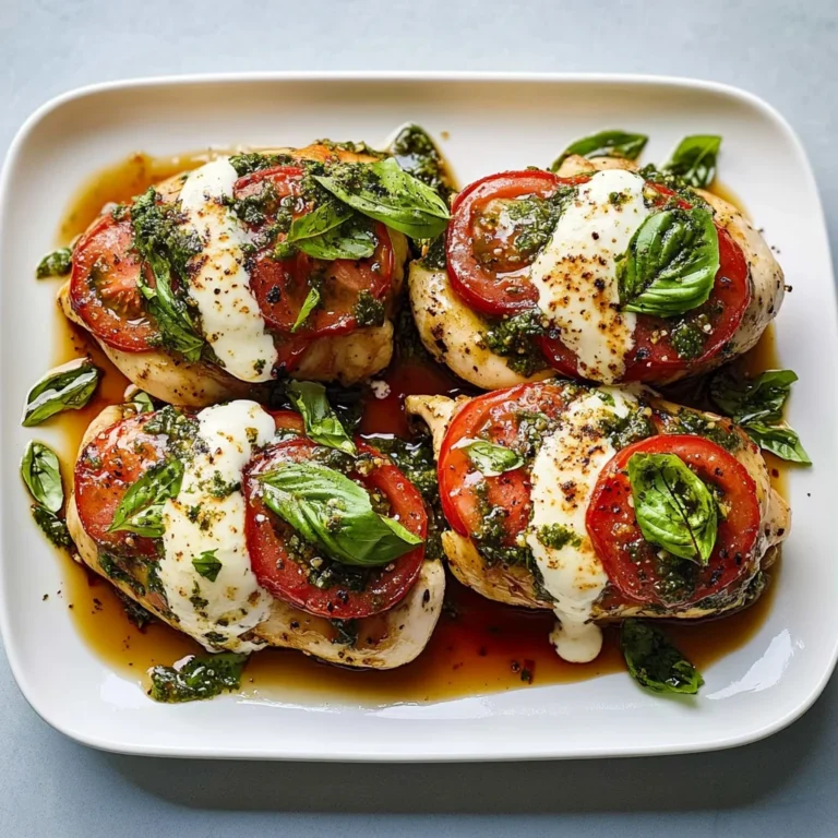 Caprese Stuffed Chicken: Juicy and Flavor-Packed Delight