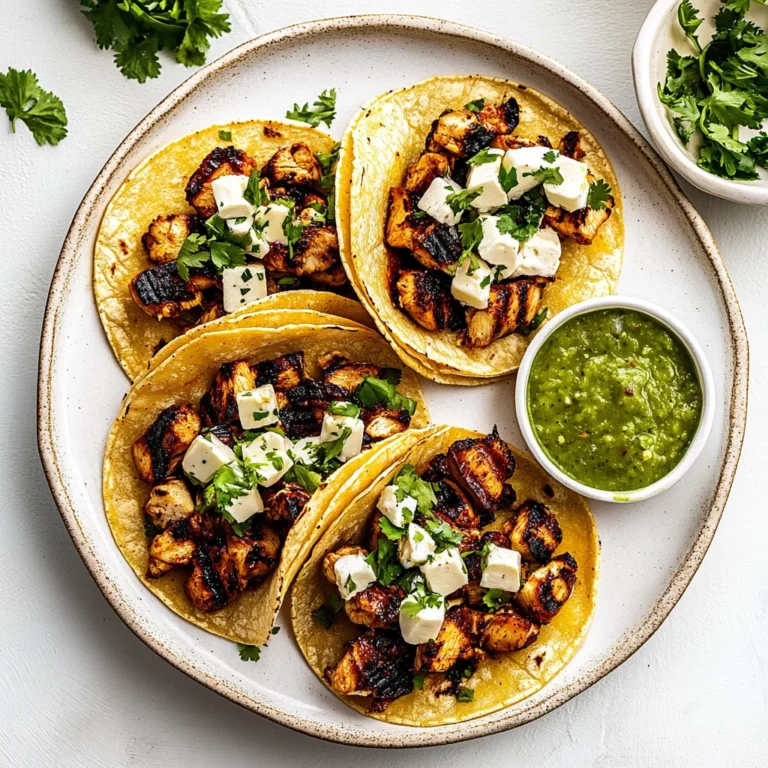 Charred Chile–Marinated Grilled Chicken Tacos: So Satisfying