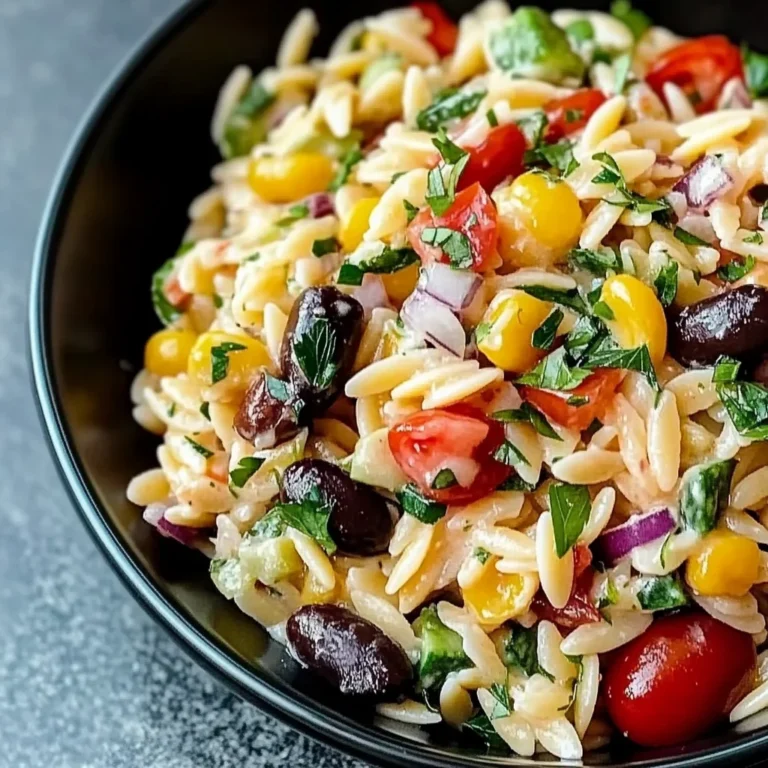 Cowboy Orzo Salad: Fresh and Flavorful Bliss