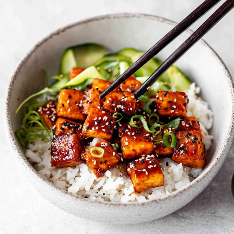 Crispy Gochujang Korean Tofu: Flavor Explosion in a Bowl
