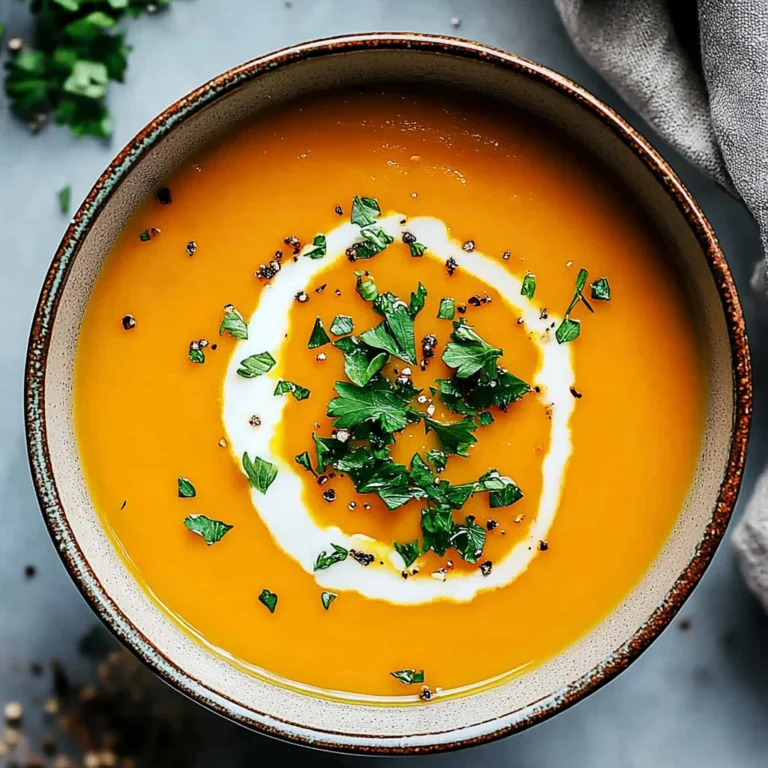 Easy Butternut Squash and Sweet Potato Soup: Cozy Delight