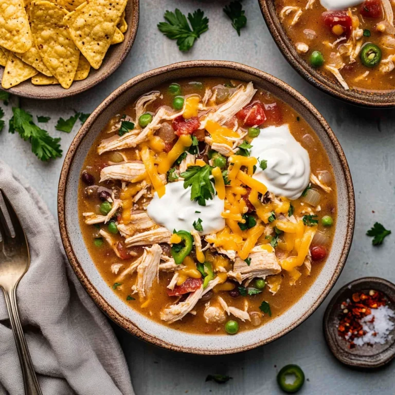Easy White Chicken Chili Recipe: Comfort in Every Spoonful