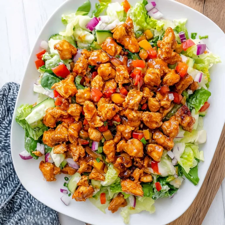 Honey Hot Chicken Salad: Sweet and Spicy Delight