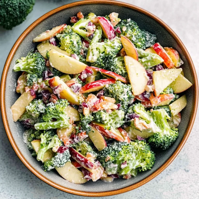 Honeycrisp Apple Broccoli Salad: Fresh & Flavorful Delight