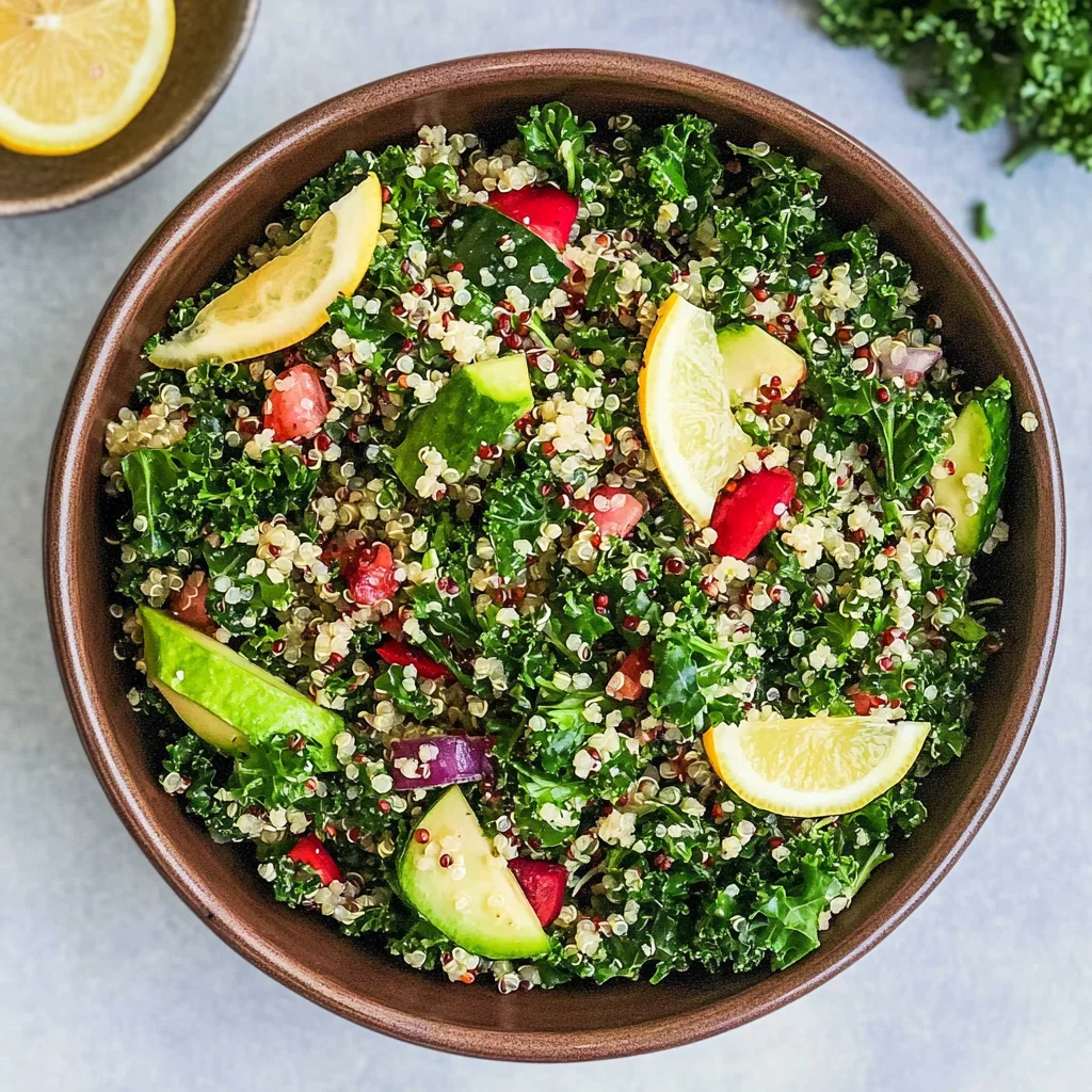 Kale Quinoa Salad – Zesty and Refreshing Delight