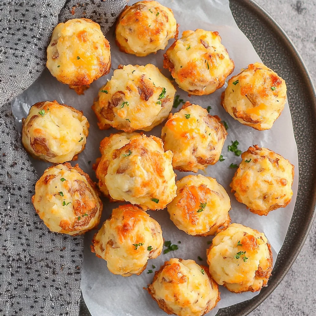 Leftover Mashed Potato Cheese Puffs: Crispy Joyful Bites