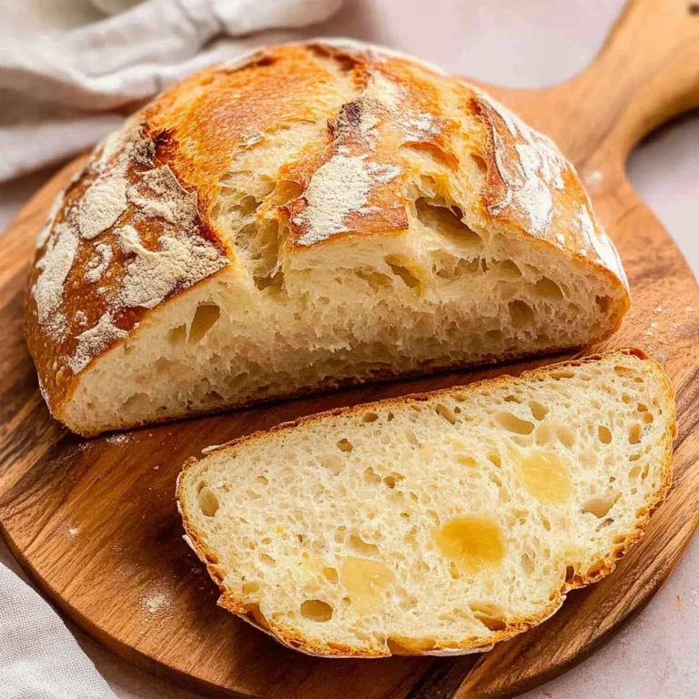 No Knead Italian Artisan Bread: Effortlessly Delicious