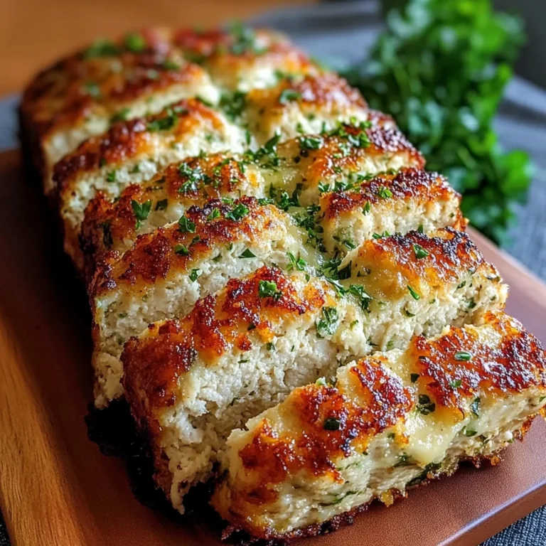 Parmesan Chicken Meatloaf: Cozy Comfort for Dinner Nights