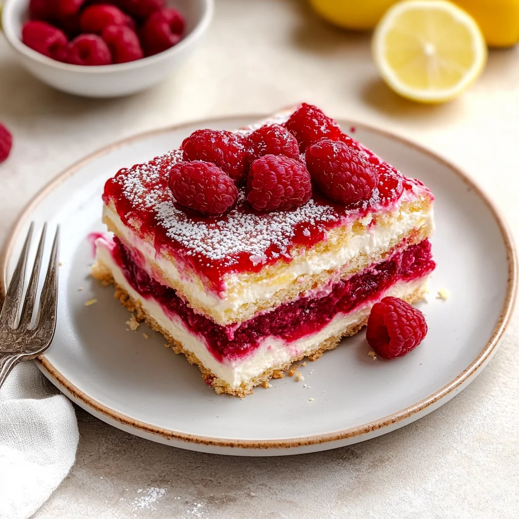 Raspberry Lemon Tiramisu: Refreshingly Zesty Delight