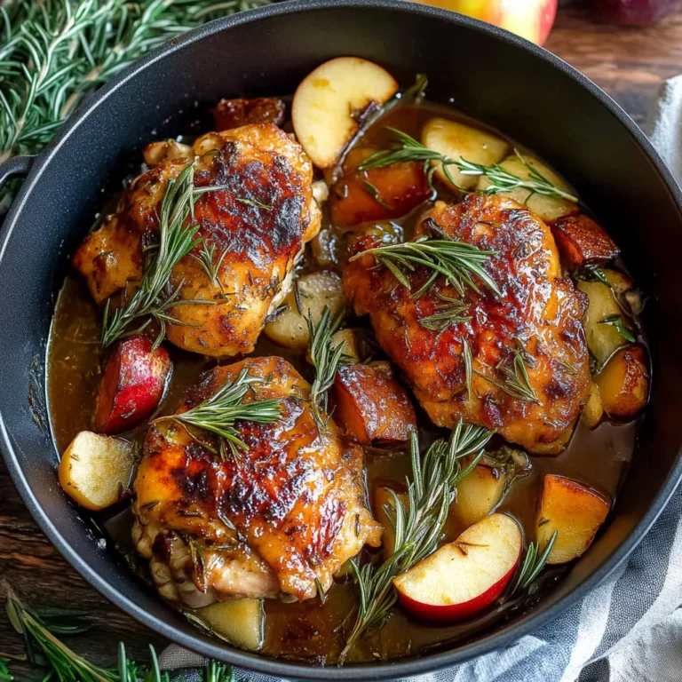 Rosemary Apple Cider Chicken Recipe: Cozy and Delicious