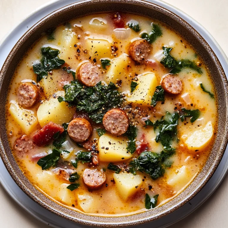 Sausage Potato Soup: Comforting and Hearty Delight