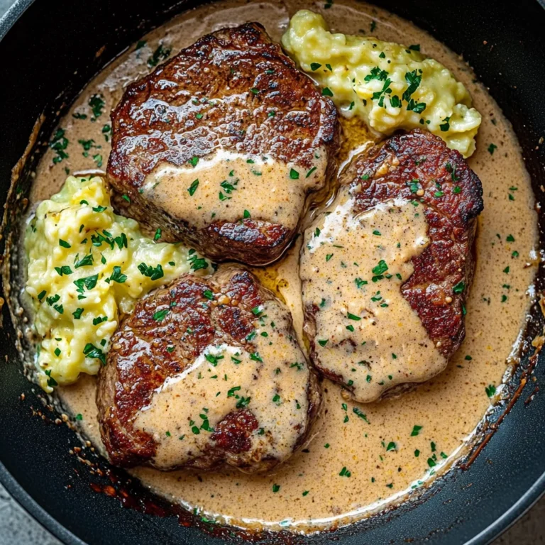 Savory Gaelic Irish Steaks with Whiskey Cream Delight