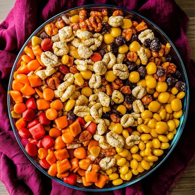 Scarecrow Crunch Snack Mix: Sweet and Salty Delight