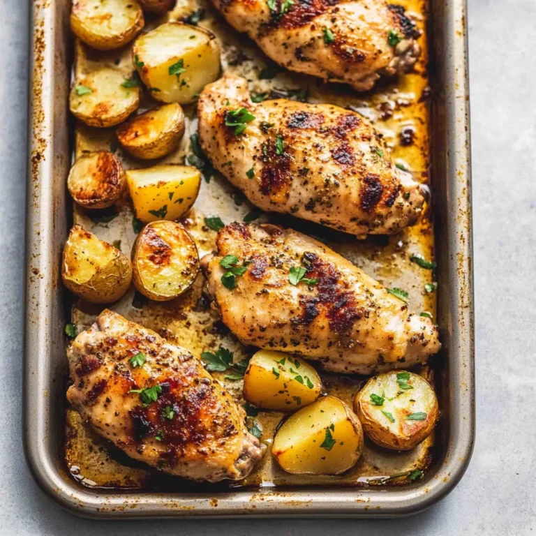Sheet Pan Chicken and Potatoes: Effortless Comfort Food