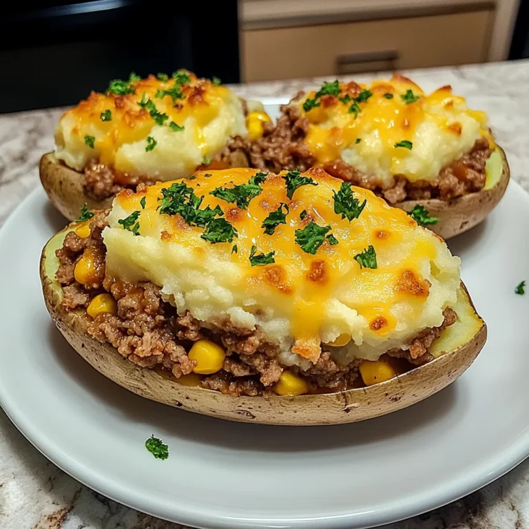 Shepherd’s Pie Baked Potato: Cozy Comfort Food Bliss