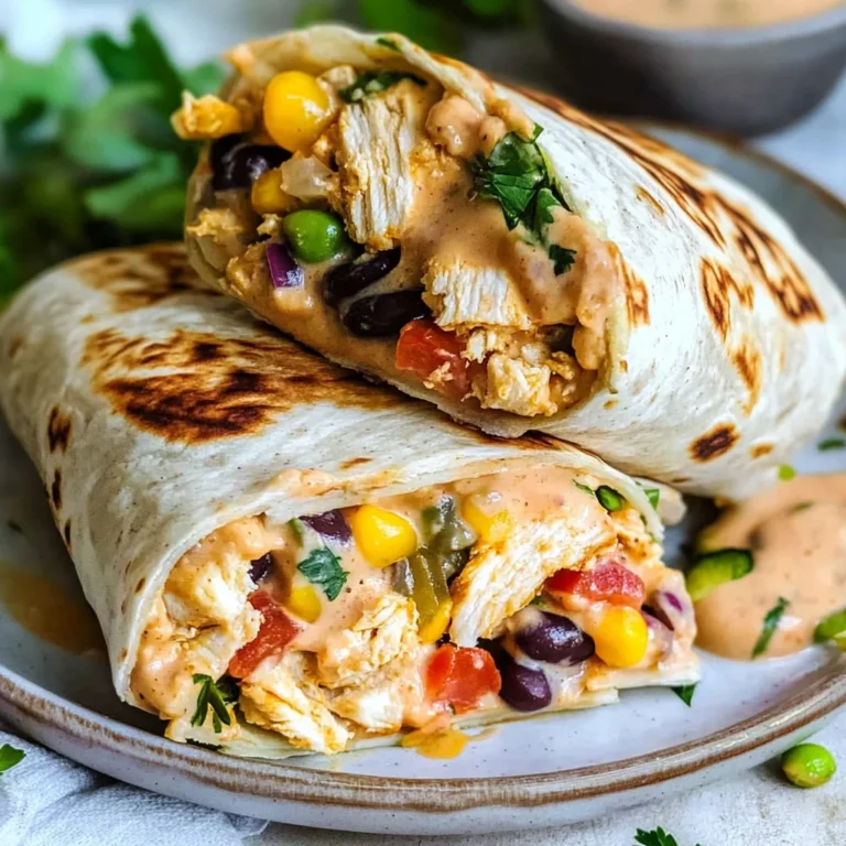 Southwest Chicken Wrap: Bold and Flavorful Dinner Bliss