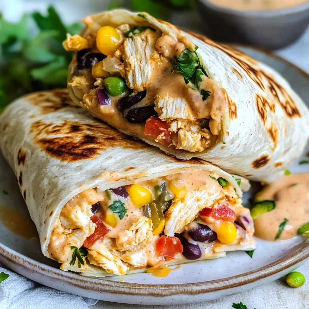 Southwest Chicken Wrap: Bold and Flavorful Dinner Bliss