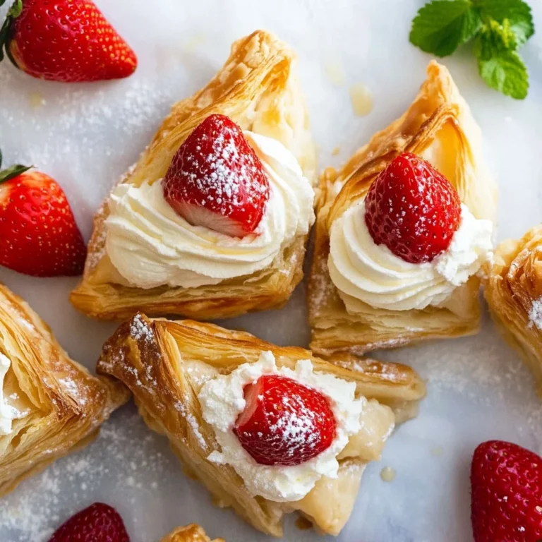 Strawberries and Cream Puff Pastries: Sweet Delight Awaits