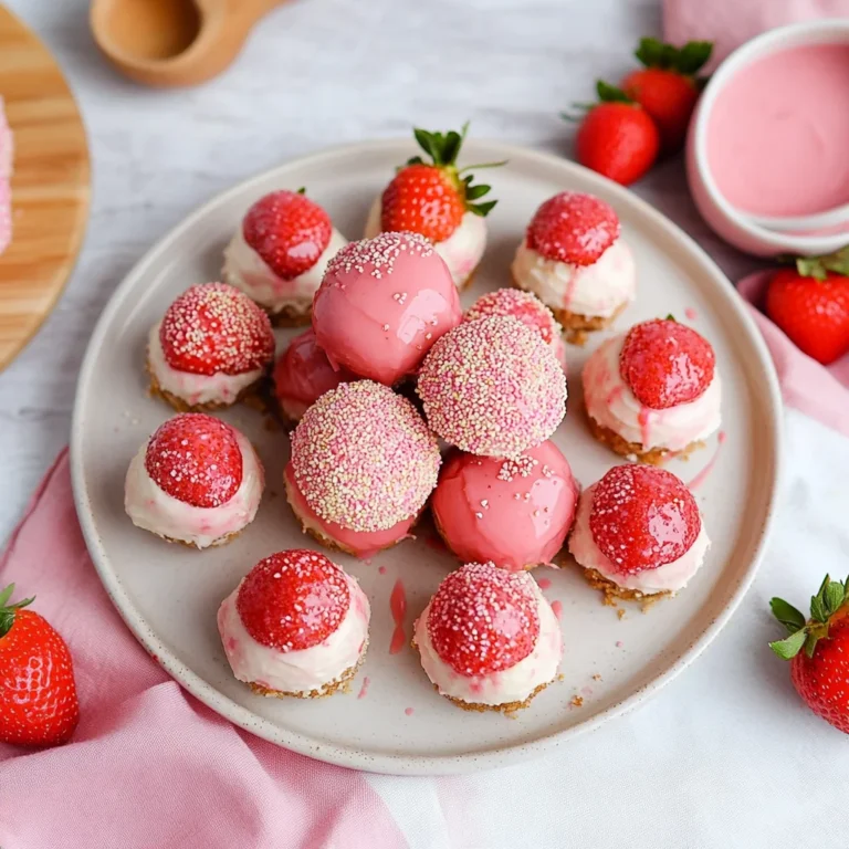 Strawberry Cheesecake Bites Recipe: Sweet and Easy Treats