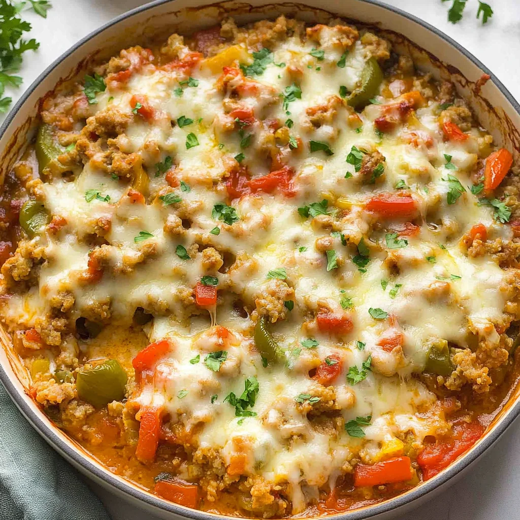 Stuffed Pepper Casserole: Comforting and Hearty Delight