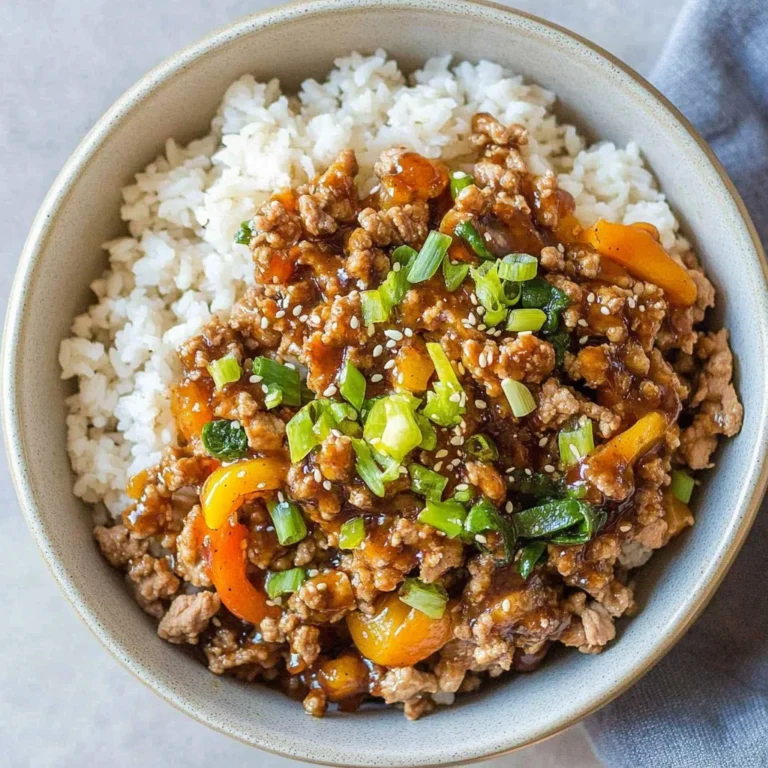 Teriyaki Ground Turkey Bowl: A Wholesome Delight
