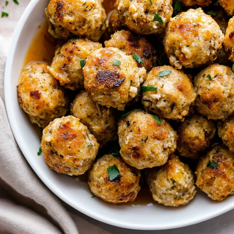 Turkey Stuffing Balls: Savory Comfort Food Delights