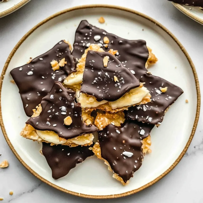 Viral Chocolate Banana Bark: Decadent and Easy Treats