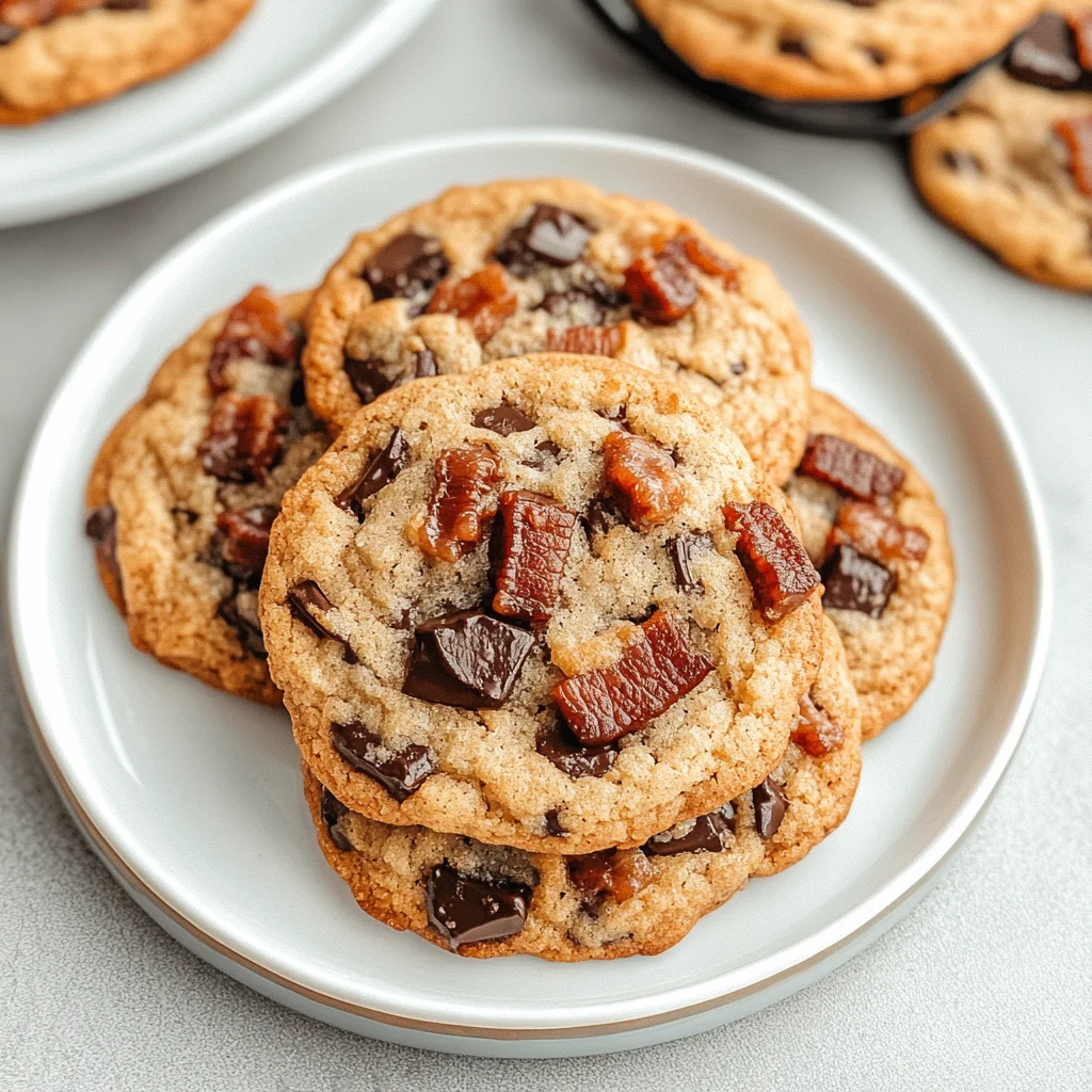 Bourbon Bacon Chocolate Chunk Cookies: Sweet Indulgence A…
