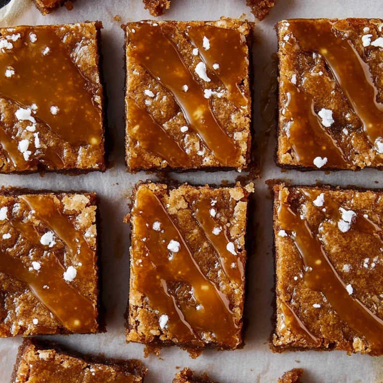 Brown Butter Toffee Blondies: Irresistibly Rich Treats