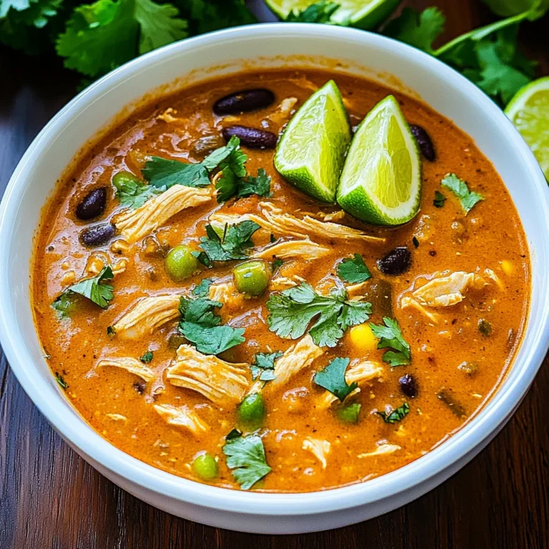 Chicken Enchilada Soup: Cozy and Comforting Delight