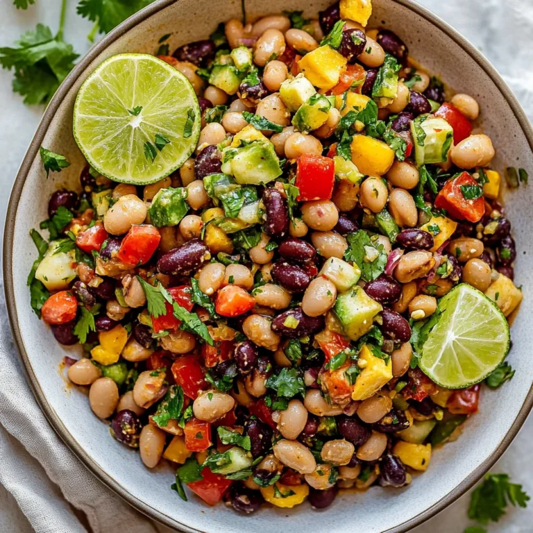 Chili Lime Bean Salad: Zesty and Refreshing Delight