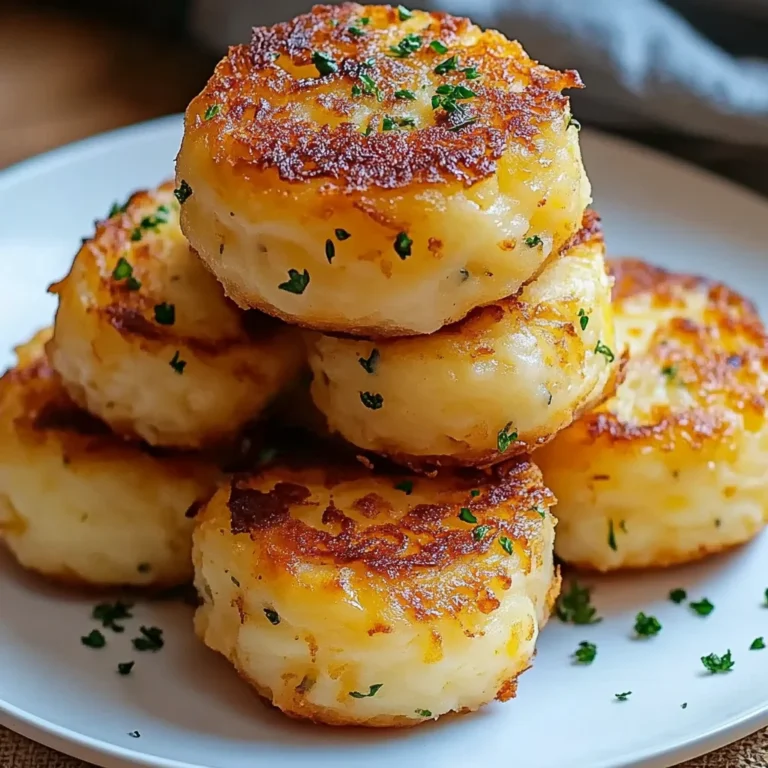 Crispy Mashed Potato Cheese Puffs: Irresistibly Cheesy De…
