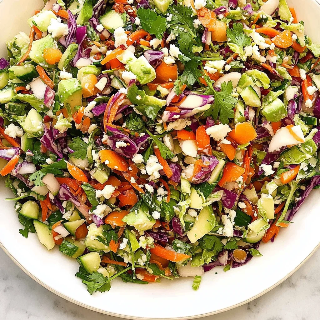 Crunchy Detox Salad: Refreshing and Energizing Delight
