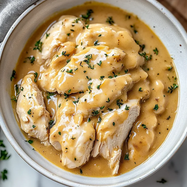 Easy Crockpot Chicken and Gravy: Comfort in Every Bite
