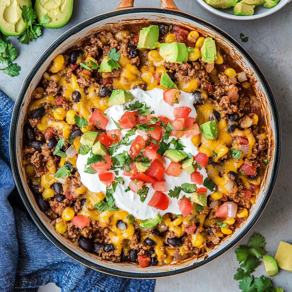 Easy Loaded Taco Beef Casserole That Wins Dinner Every Time