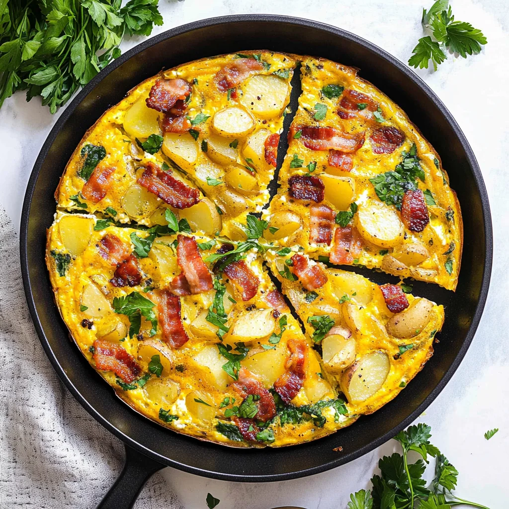 Ina Garten Bacon Potato Frittata Recipe: Comforting Delight